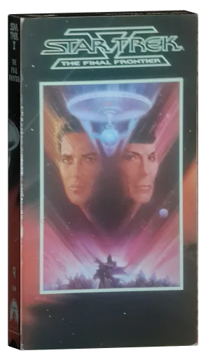 Star Trek V: The Final Frontier VHS, Paramount