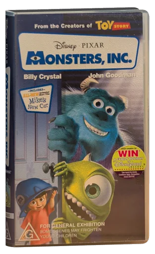 Monsters, Inc. VHS, Walt Disney Home Entertainment