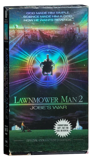 Lawnmower Man 2: Beyond Cyberspace VHS, New Line Home Video