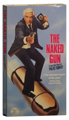 The Naked Gun: From the Files of Police Squad! VHS, Paramount Pictures