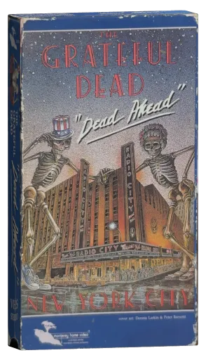 The Grateful Dead: Dead Ahead VHS cover