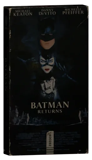 Batman Returns VHS, Warner Home Video