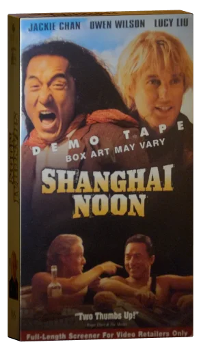 Shanghai Noon VHS, Touchstone Home Video