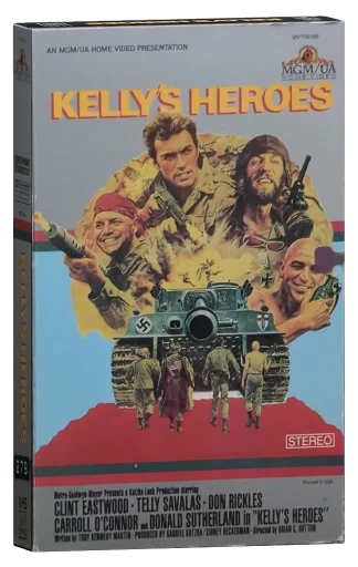 Kelly's Heroes VHS, MGM/UA Home Video