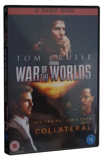 War of the Worlds / Collateral DVD cover