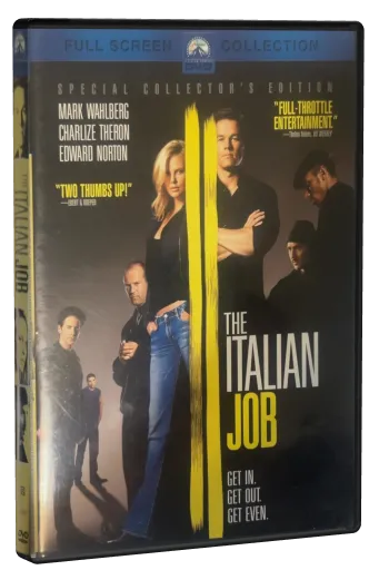 The Italian Job DVD, Paramount Pictures Home Entertainment