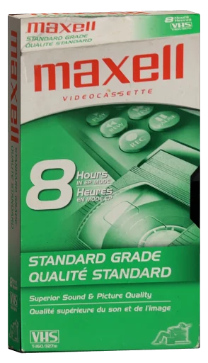 Maxell Standard Grade VHS, Maxell