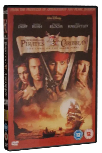 Pirates of the Caribbean: The Curse of the Black Pearl DVD, Walt Disney