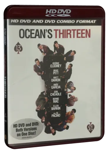 Ocean's Thirteen HD-DVD cover