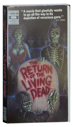 The Return of the Living Dead VHS, Thorn EMI Video