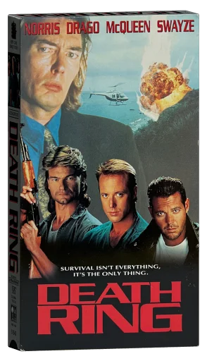 Death Ring VHS, New Line Home Video