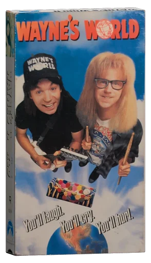 Wayne's World VHS, Paramount Home Video