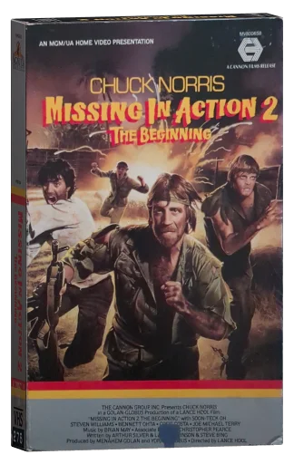 Missing in Action 2: The Beginning VHS, MGM/UA Home Video
