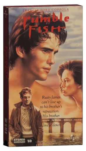Rumble Fish VHS cover