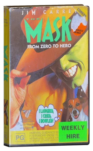 The Mask VHS, New Line Productions