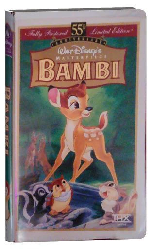 Bambi VHS, Walt Disney Home Video
