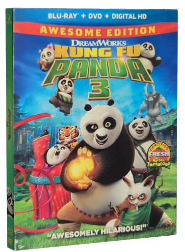 Kung Fu Panda 3 Blu-ray, DreamWorks