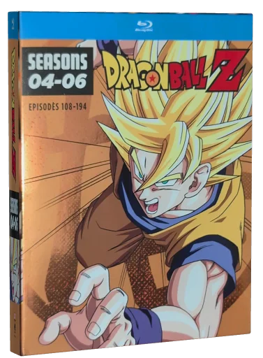 Dragonball Z Season 4-9 Blu-ray cover