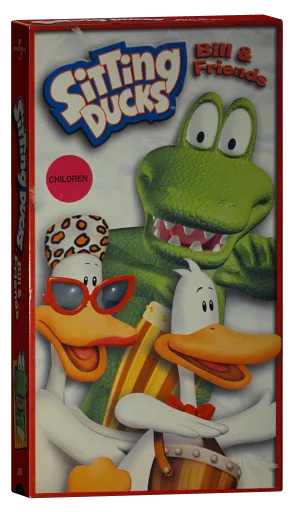 Sitting Ducks VHS cover