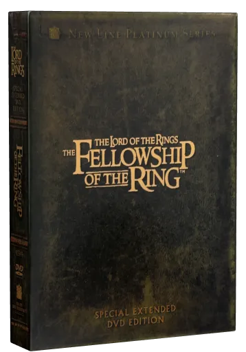 The Lord of the Rings: The Fellowship of the Ring DVD, New Line Home Entertainment