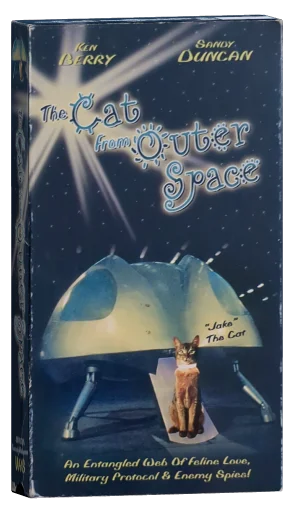The Cat from Outer Space VHS, Anchor Bay Entertainment