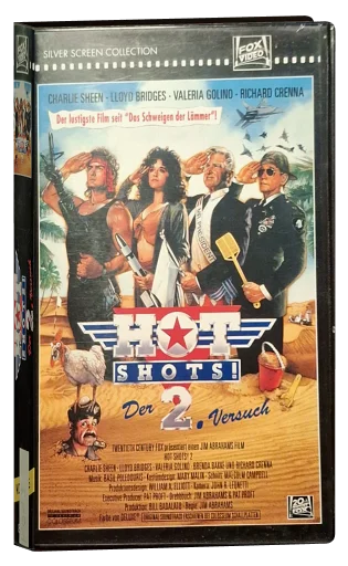 Hot Shots! Part Deux VHS, Fox Video