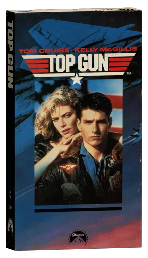 Top Gun VHS, Paramount Home Video