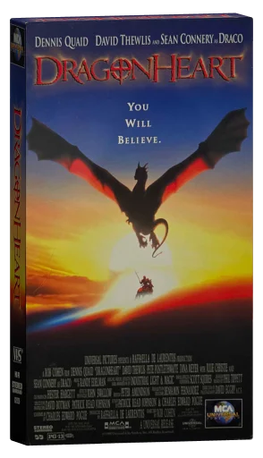 DragonHeart VHS, MCA Universal Home Video