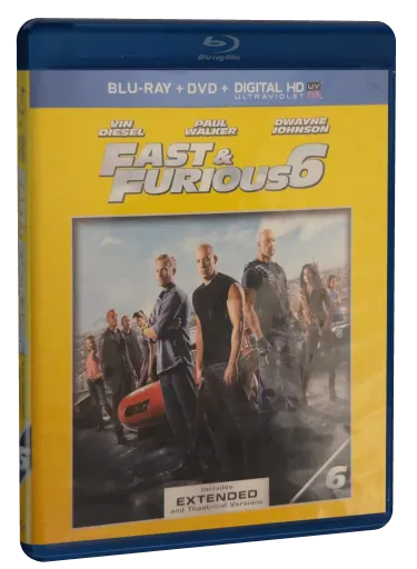 Fast & Furious 6 Blu-ray, Universal Studios Home Video