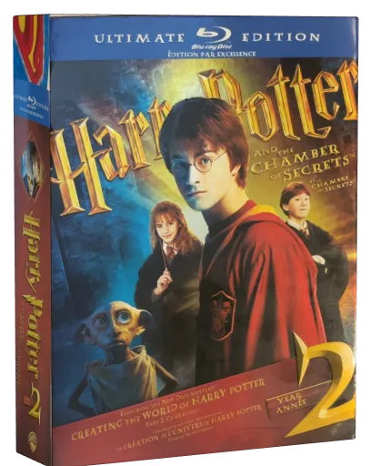 Harry Potter and the Chamber of Secrets Blu-ray, Warner Home Video