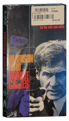 Patriot Games VHS, Paramount