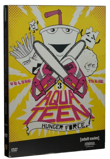 Aqua Teen Hunger Force Volume Three DVD cover