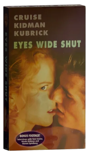 Eyes Wide Shut VHS, Warner Home Video