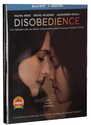 Disobedience Blu-ray cover