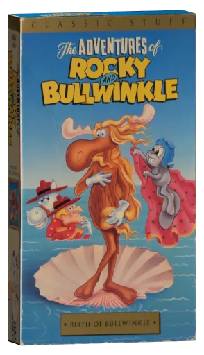 The Adventures of Rocky and Bullwinkle and Friends VHS, Buena Vista Home Video