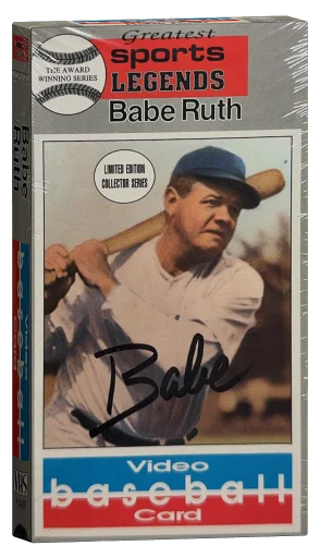 Greatest Sports Legends: Babe Ruth VHS cover