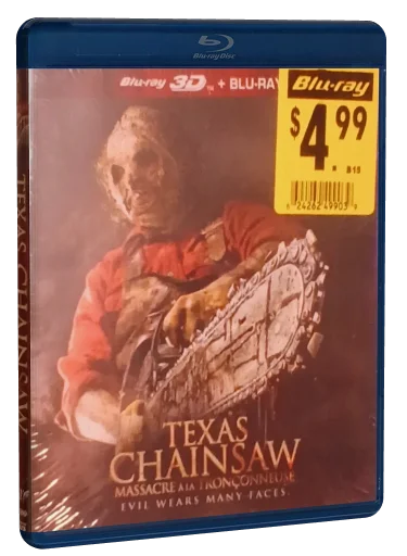 Texas Chainsaw 3D Blu-ray, VVS Films