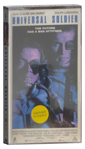 Universal Soldier VHS, LIVE Home Video