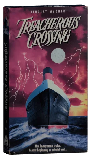 Treacherous Crossing VHS cover