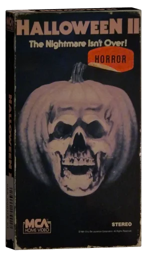 Halloween II VHS, MCA Home Video