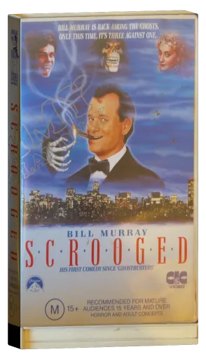 Scrooged VHS, CIC-Taft Video