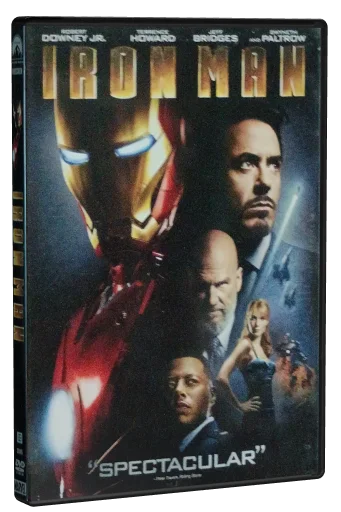 Iron Man DVD, Paramount Home Video
