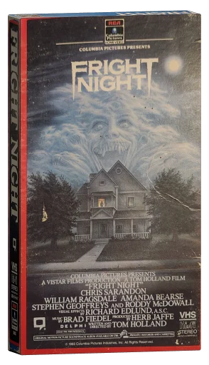Fright Night VHS, RCA/Columbia Pictures Home Video