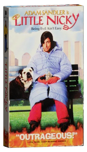 Little Nicky VHS, New Line Home Entertainment