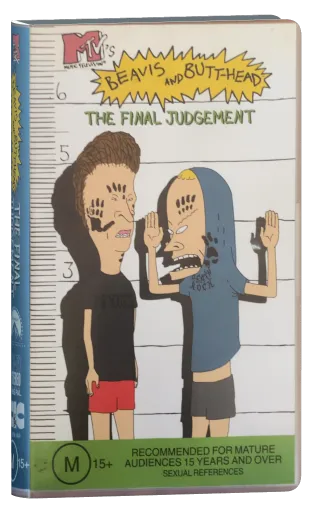Beavis and Butt-Head The Final Judgment VHS cover