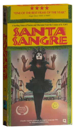 Santa sangre VHS cover