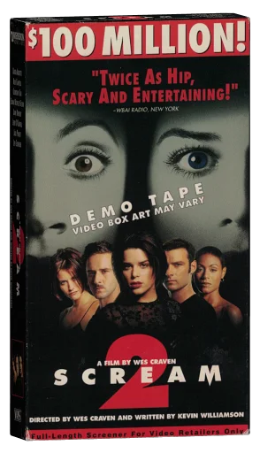 Scream 2 VHS, Buena Vista Home Entertainment