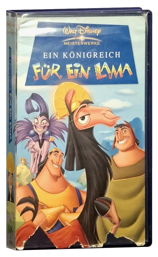 The Emperor's New Groove VHS cover