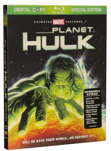 Planet Hulk Blu-ray, Lionsgate