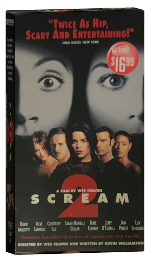 Scream 2 VHS, Dimension Home Video